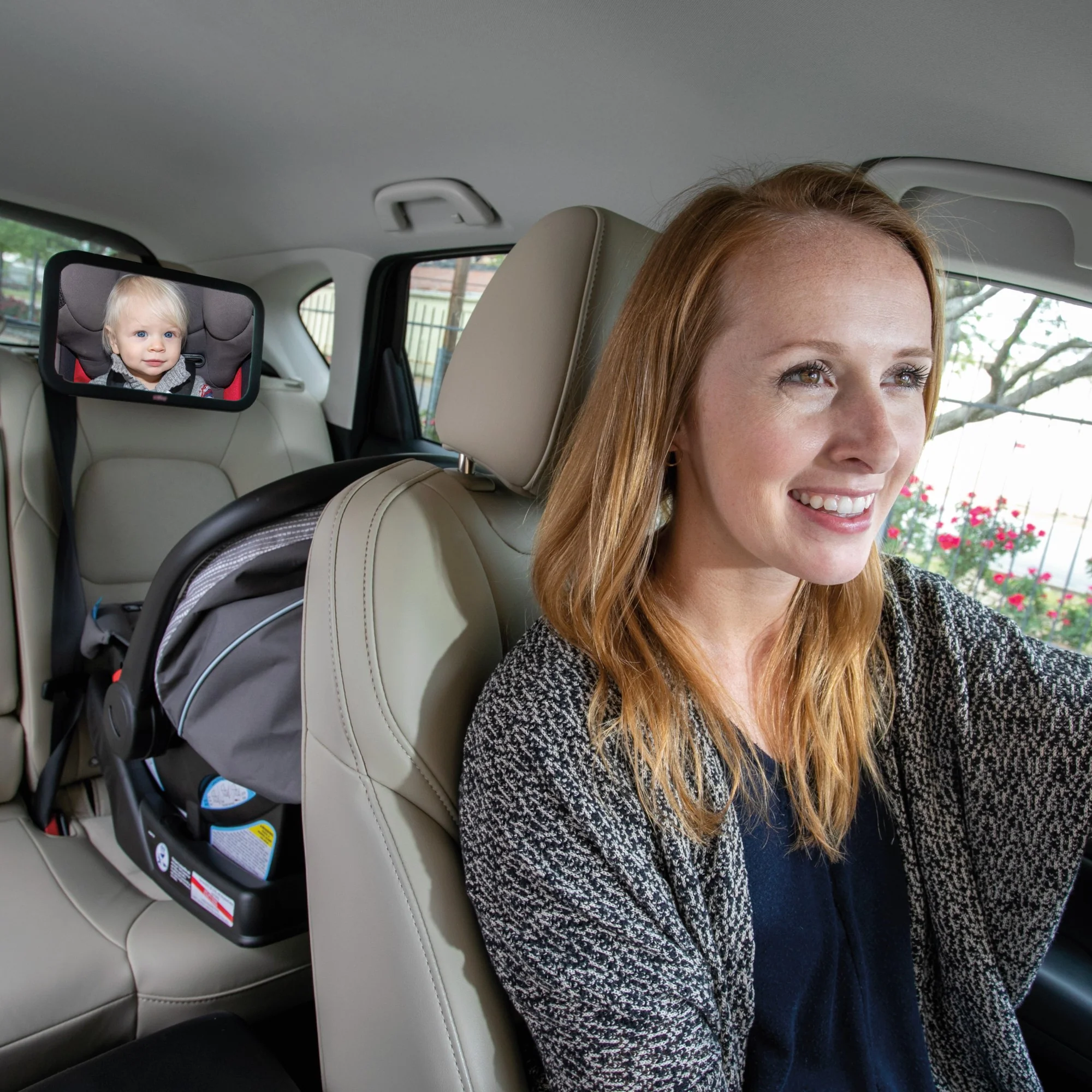 Adjustable Backseat Baby View Mirror - Image 3