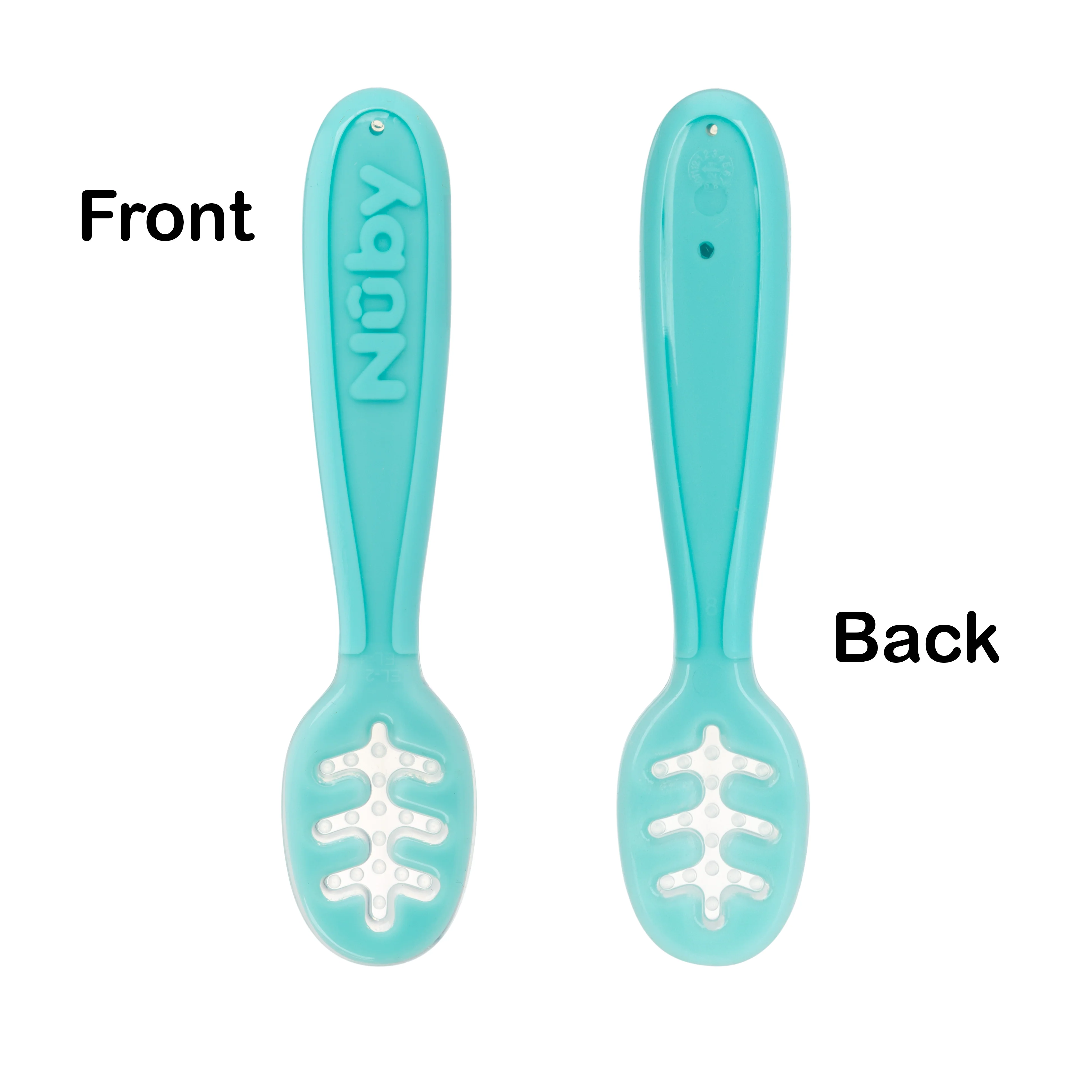 Baby's First Spoons | Green, Red, & Blue - Image 4