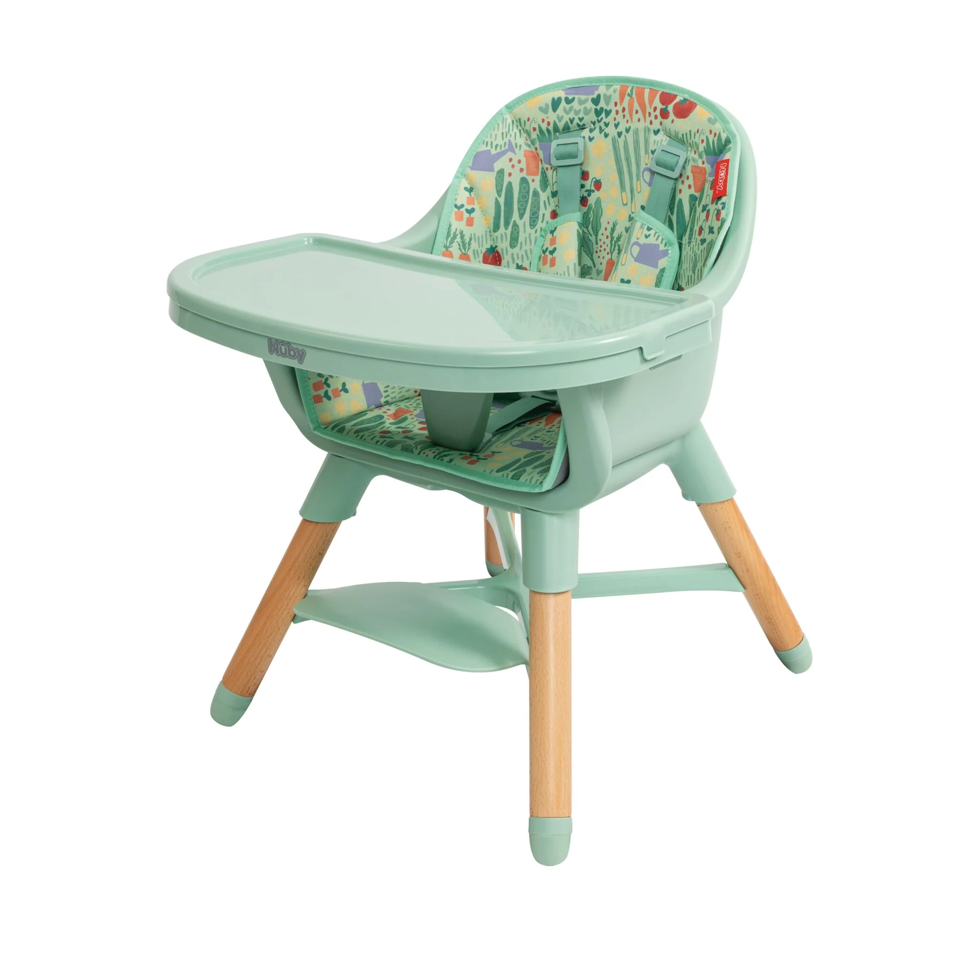 4-in-1 Multi-Use High Chair | Green Garden - Image 8