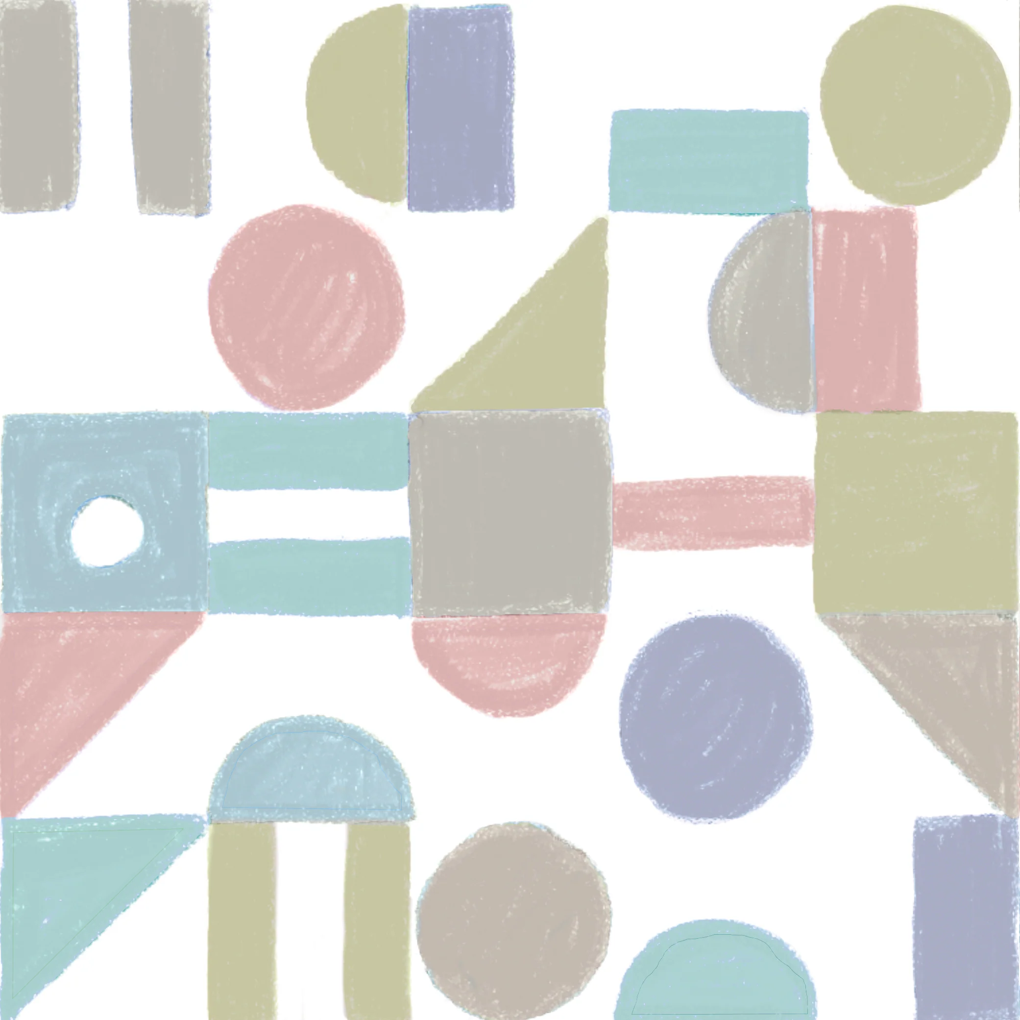 4-in-1 Multi-Use High Chair | White Geometrics - Image 3