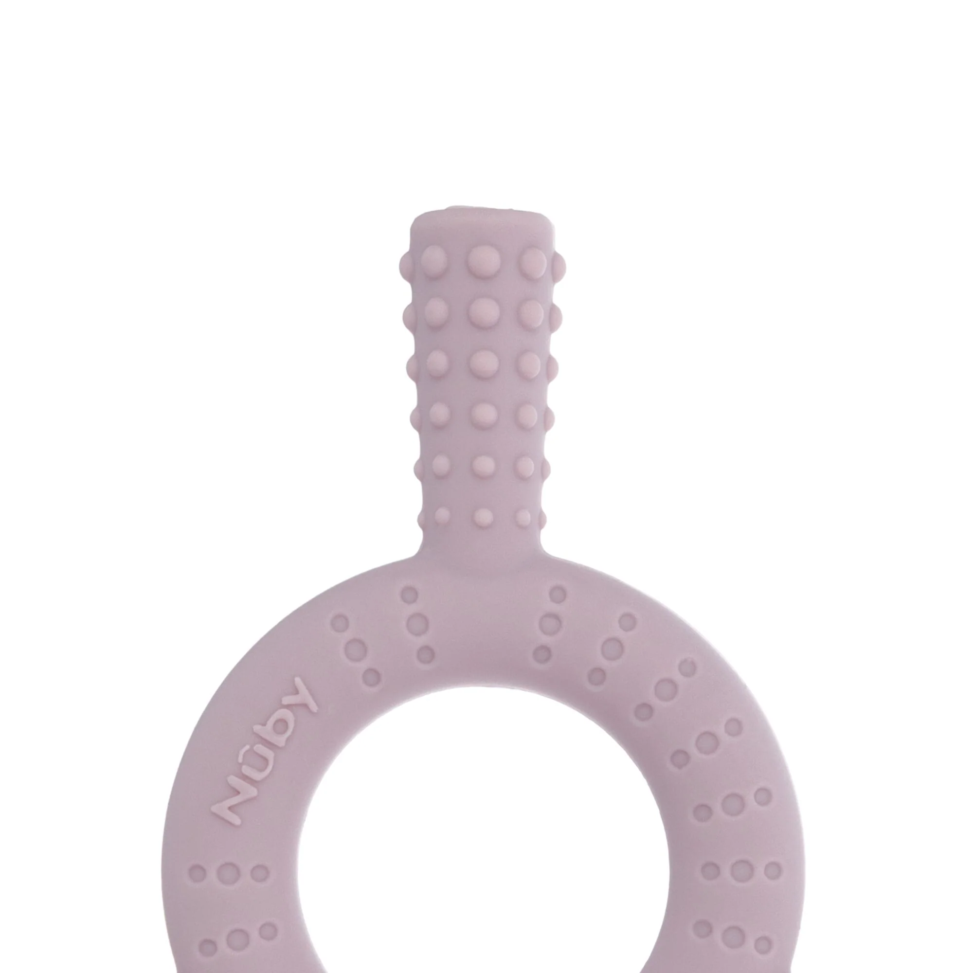 Hollow Sensory Tube Teethers | Pink/Plum - Image 4