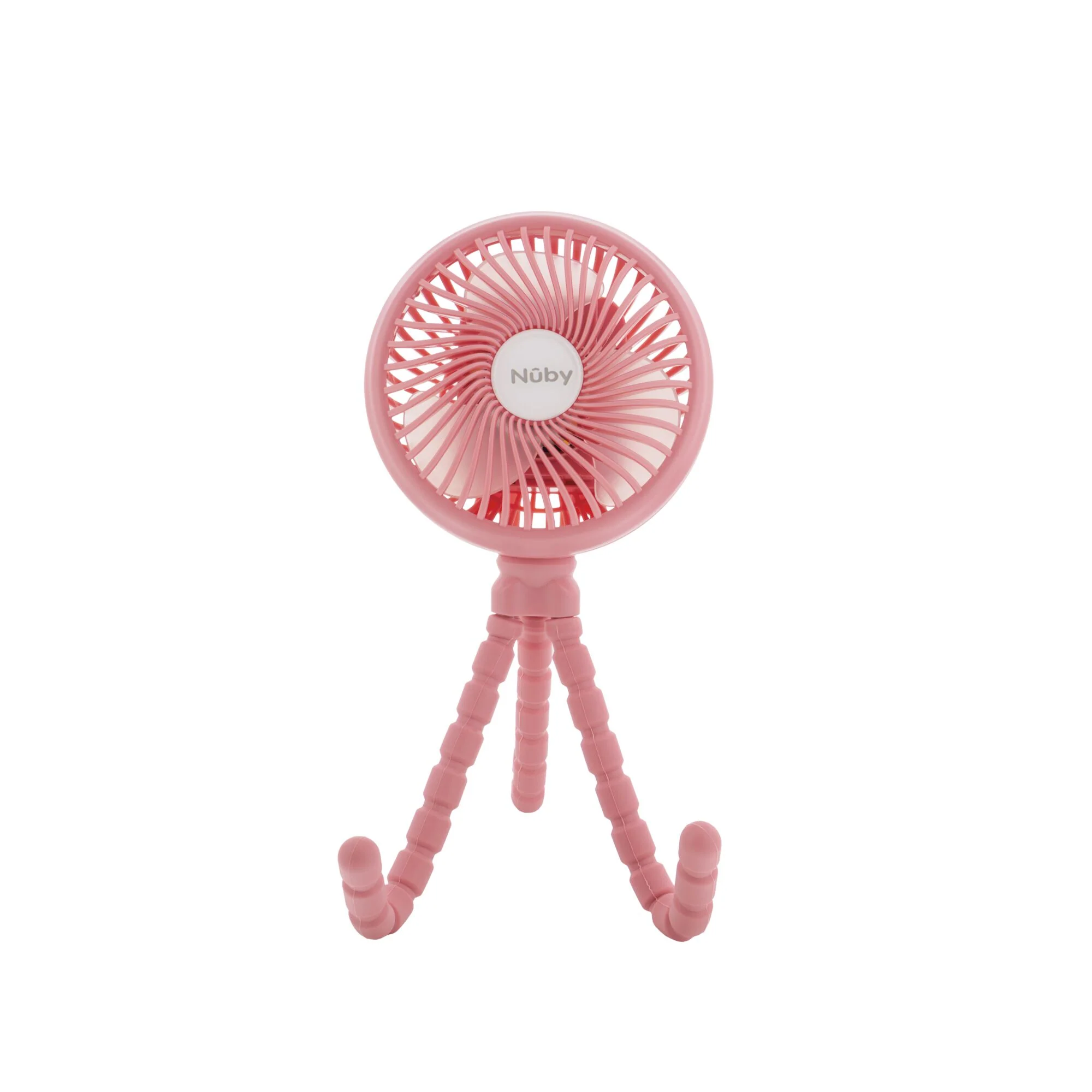 Large LED Stroller Fan | Pink - Image 5