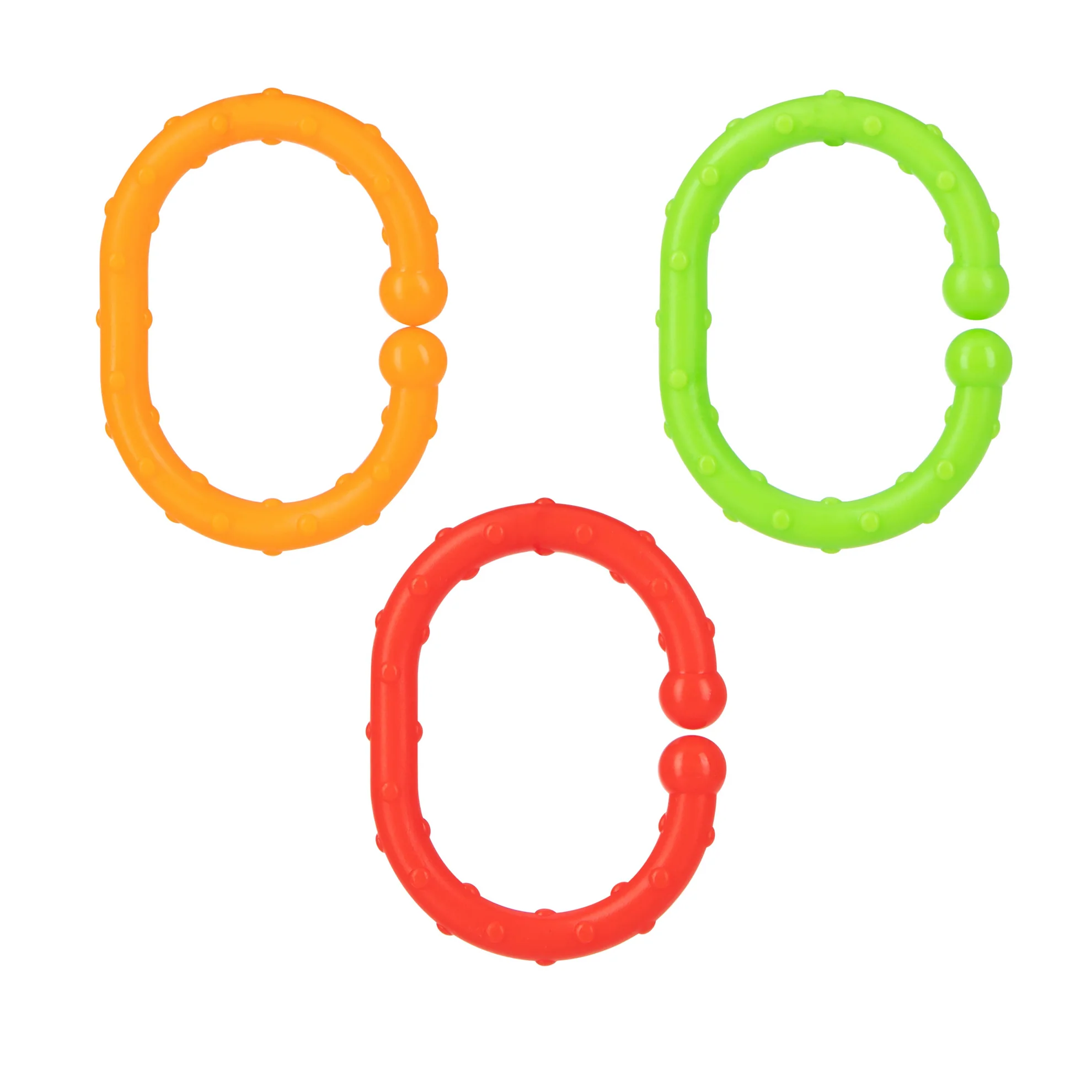 Linkables Teething Toys - Primary Colors - 18 pack - Image 6