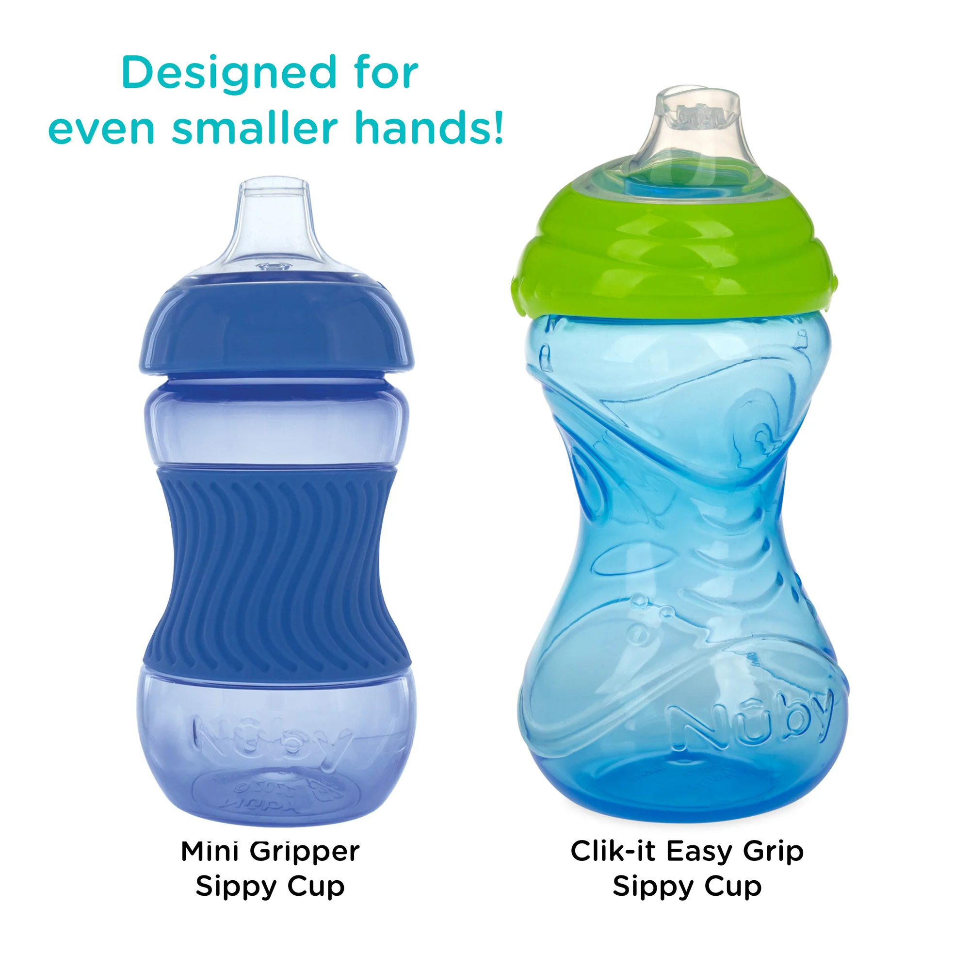 Mini Gripper Soft Spout Sippy Cup with Sleeve (3 Pack) - Image 3