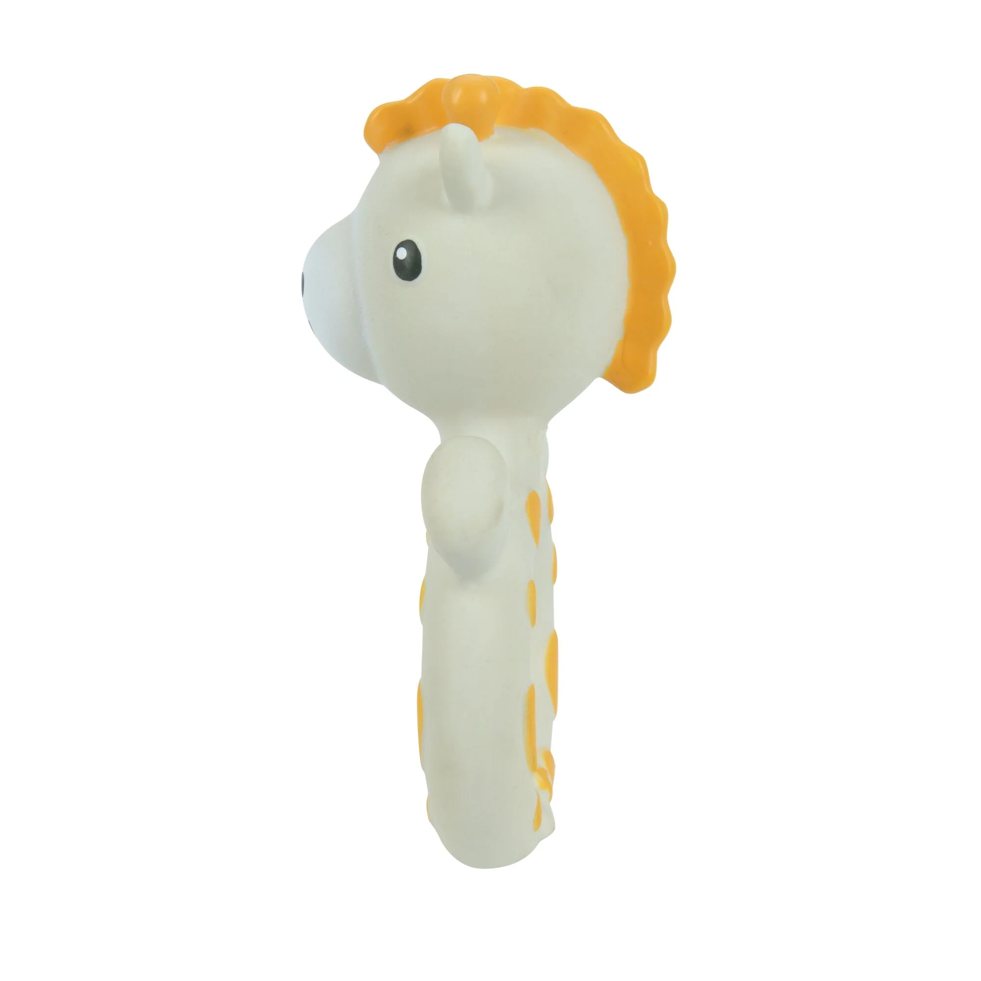 Jackie the Giraffe Natural Rubber Teething Ring | Giraffe - Image 3