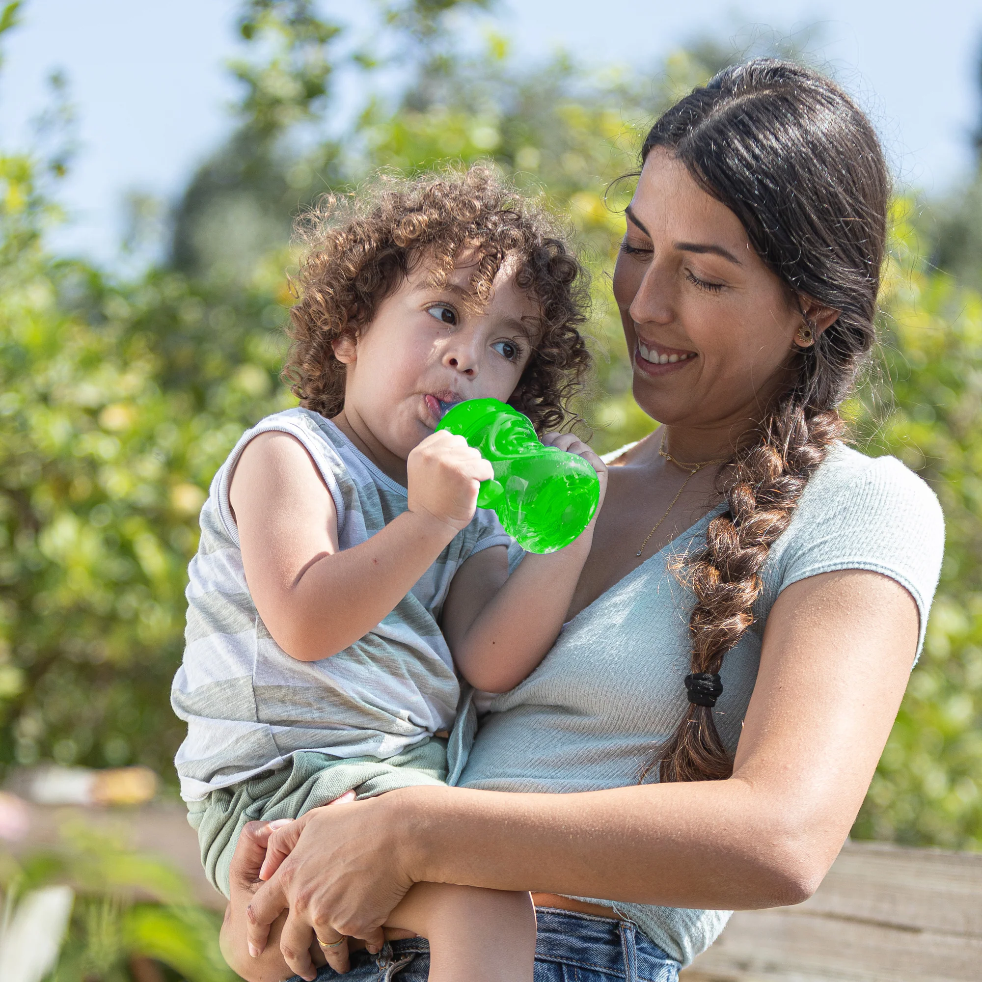 No-Spill Soft Spout Grip N' Sip Trainer Cup - Image 4