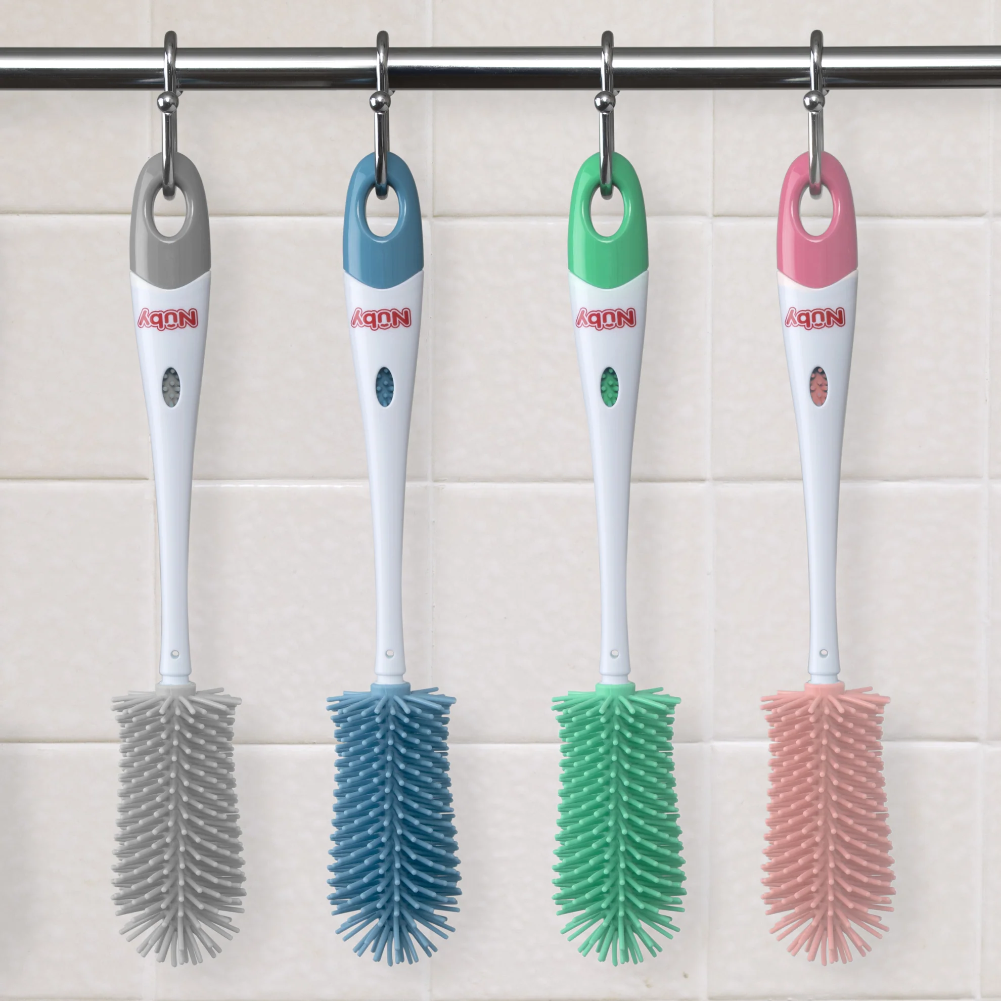 Non-Scratch Silicone Bristle Bottle - Image 5