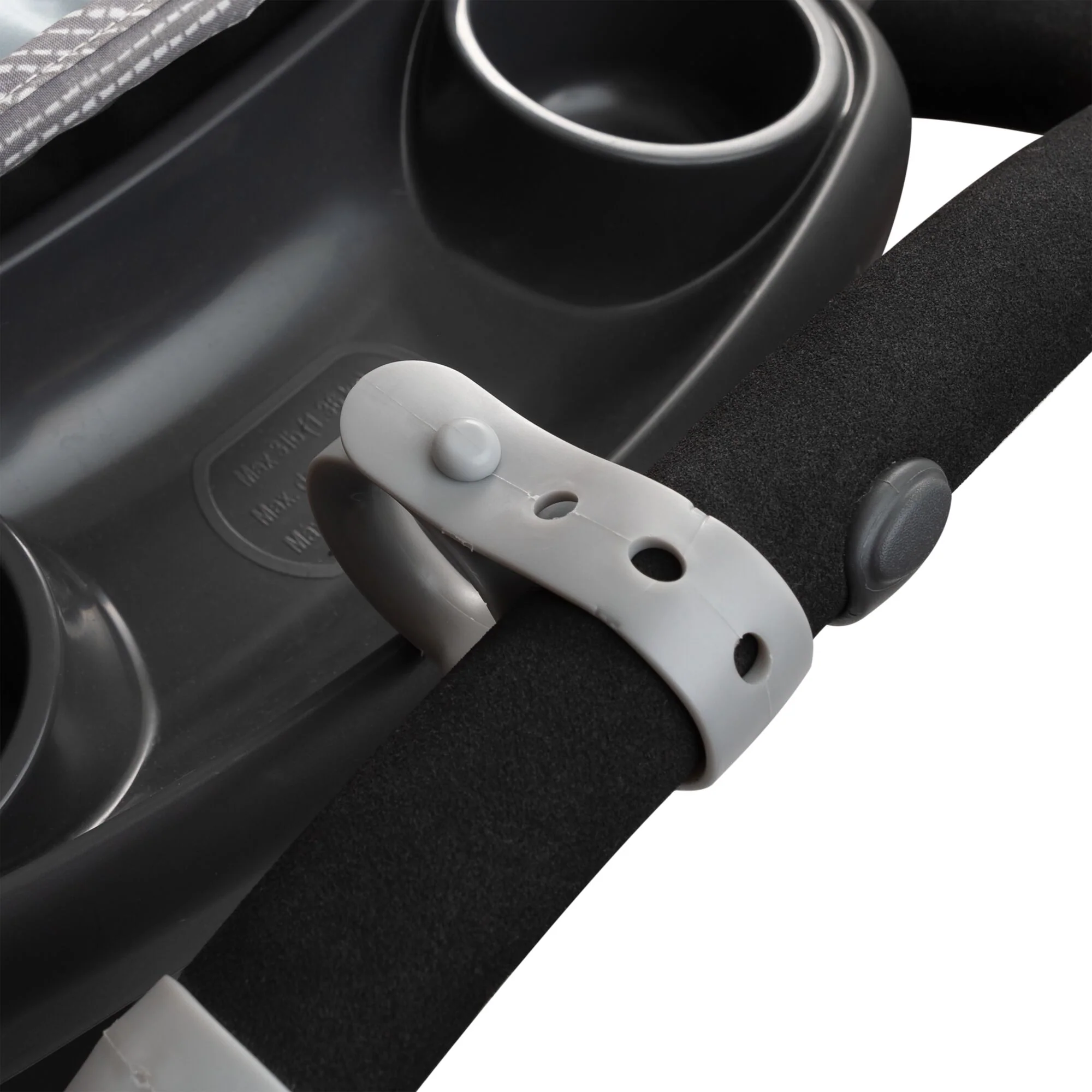 Non-Slip Stroller Hook (2 Pack) | Grey - Image 3