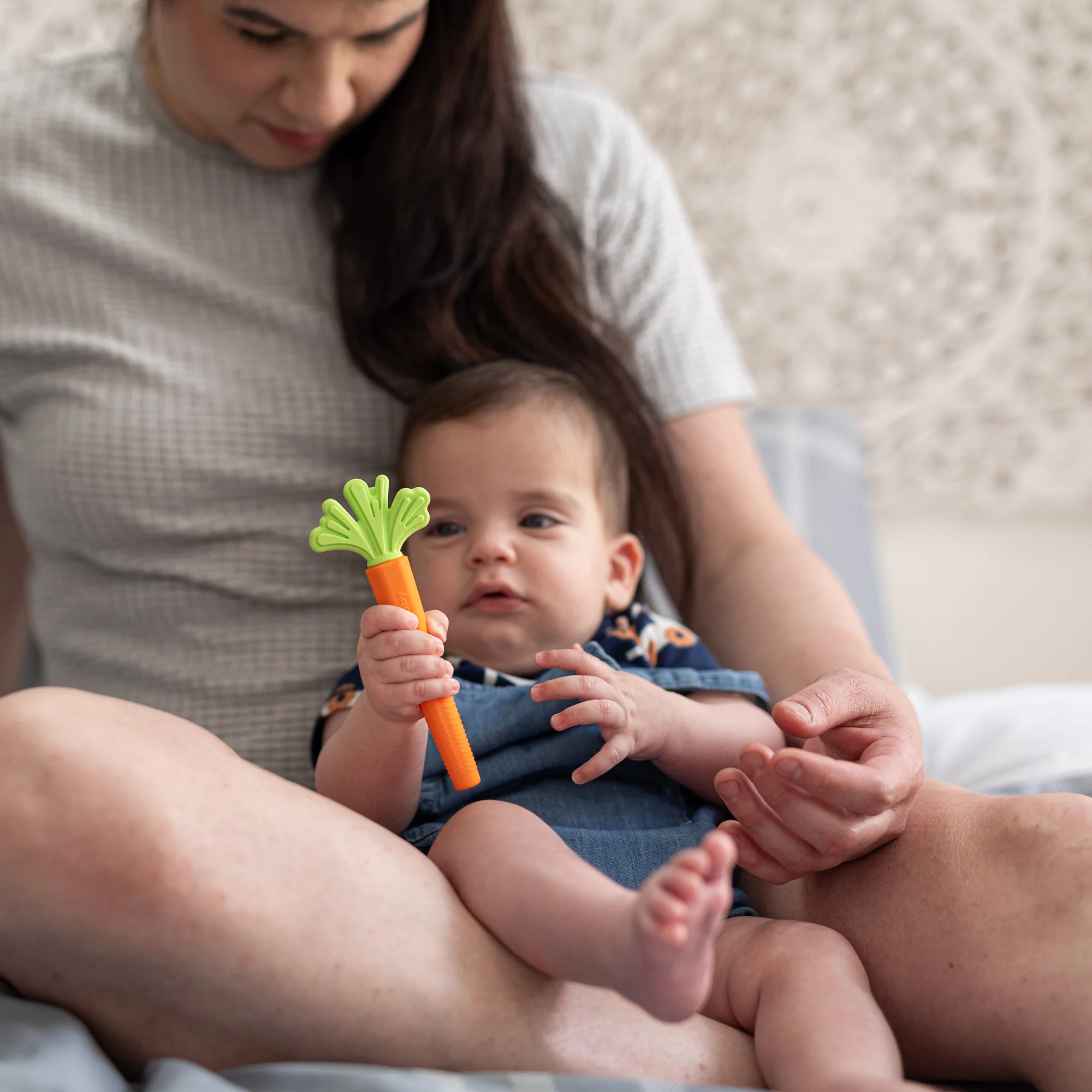 Silicone Carrot Tube Teether - Image 4