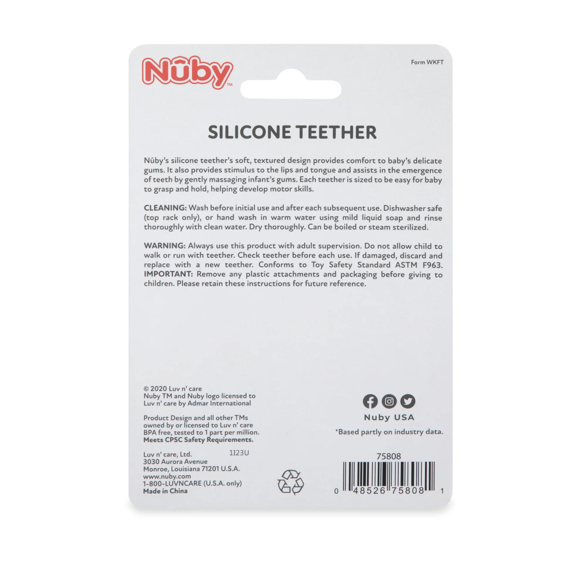 Avocado Silicone Teether - Image 5